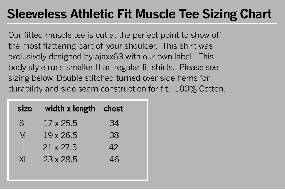 Ajaxx63 Red Sleeveless Athletic Fit Barefront