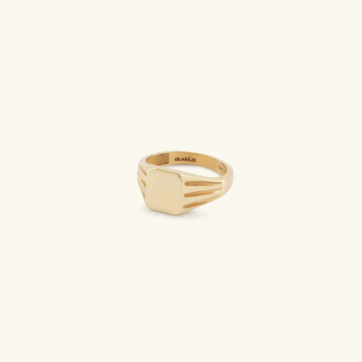 Solid Gold Signet Ring | 9ct Solid Gold