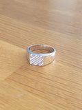 Silver Crossway CZ Dress