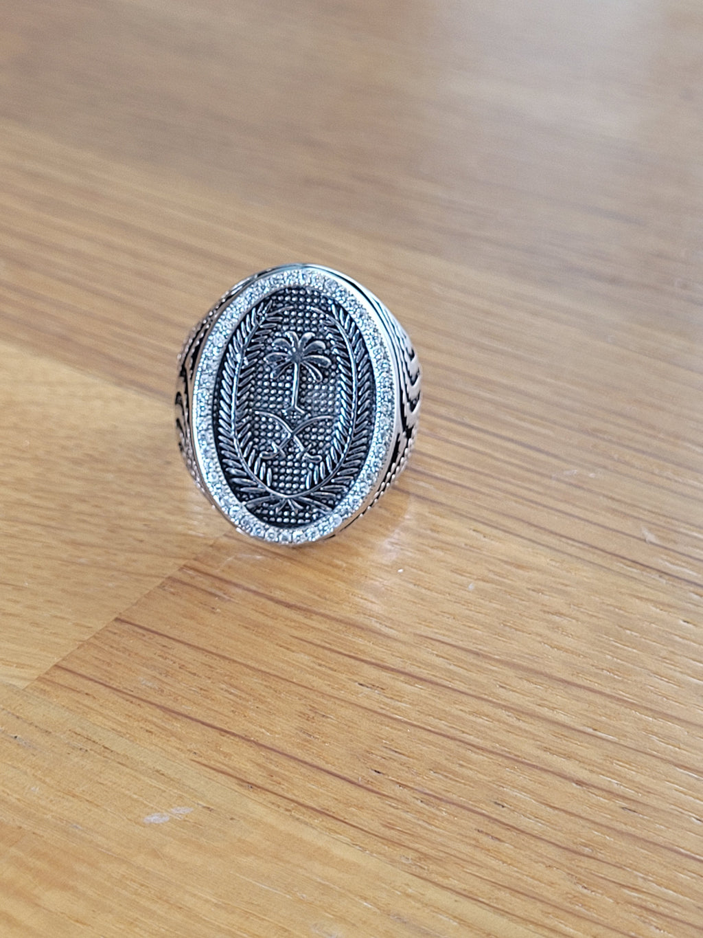 925 Saudi Arabia Symbol Ring