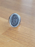 925 Saudi Arabia Symbol Ring