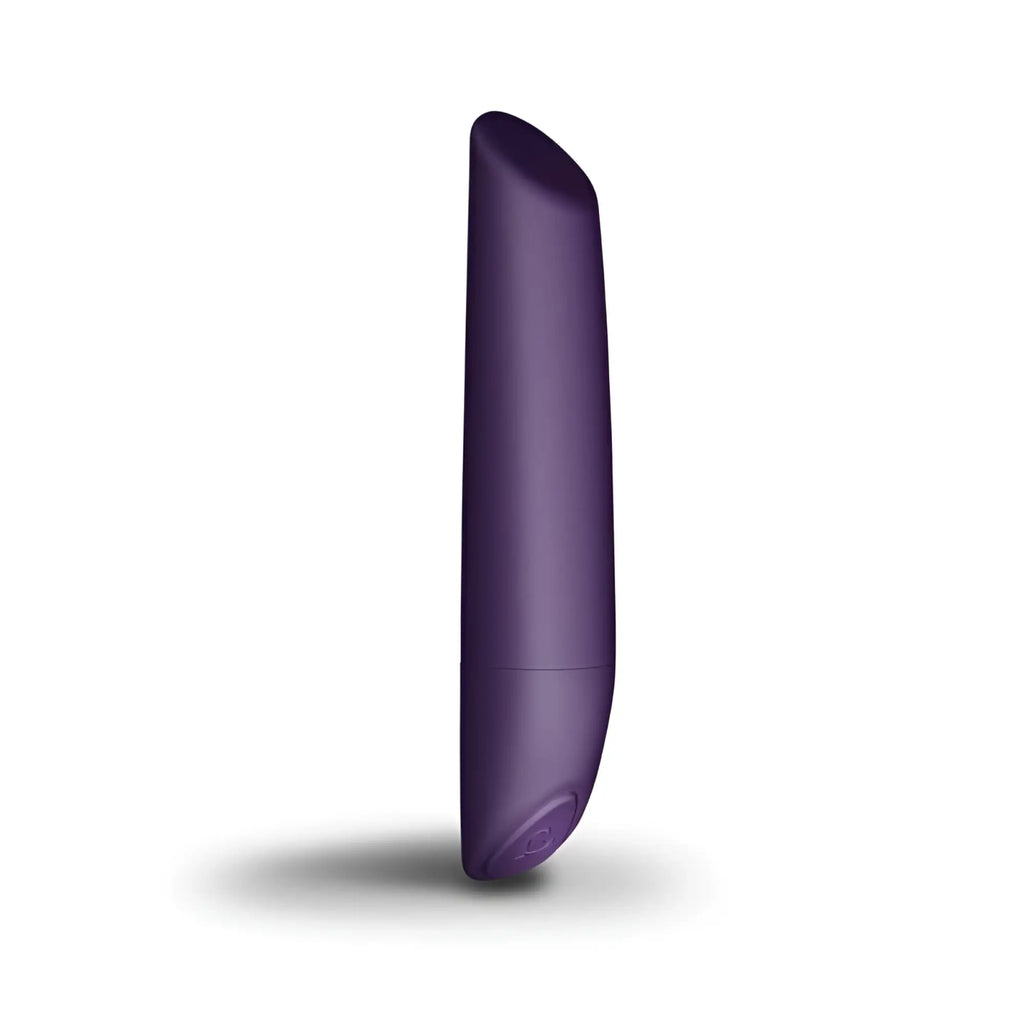 Rocks off sugarboo damson bullet vibe maroon personal pleasure device sleek curved purple with smooth matte finish