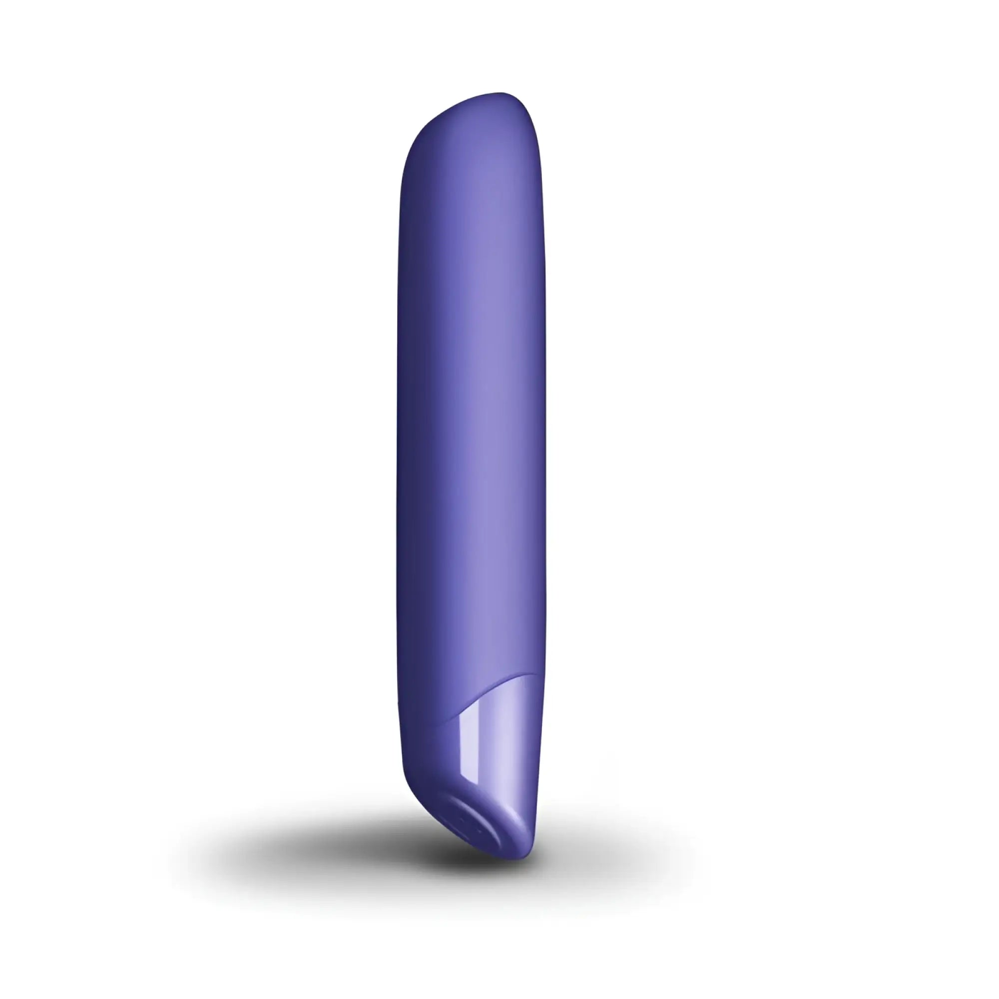 A sleek solid purple rocks off sugarboo very peri bullet vibe with glossy finish and rounded edges