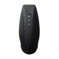 Black matte-finish rocks off torrent air tech masturbator with three vertical control buttons shown from front