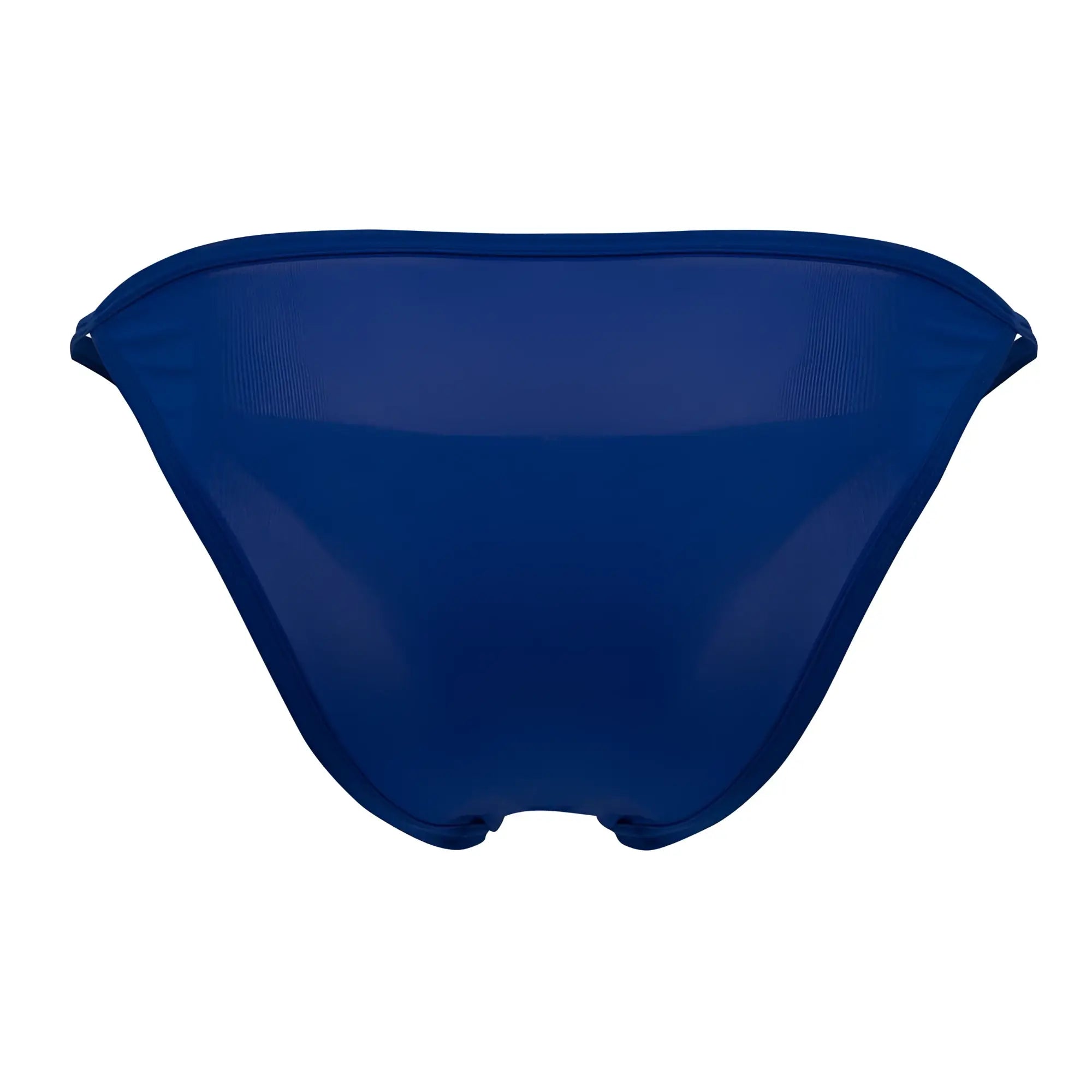 Royer smuth rs084 bikini royal blue sheer mesh bottom with deep blue color and sleek minimalist design
