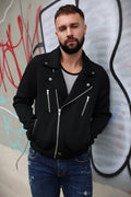Breedwell Gay Men's Rough & Ready Biker Jacket