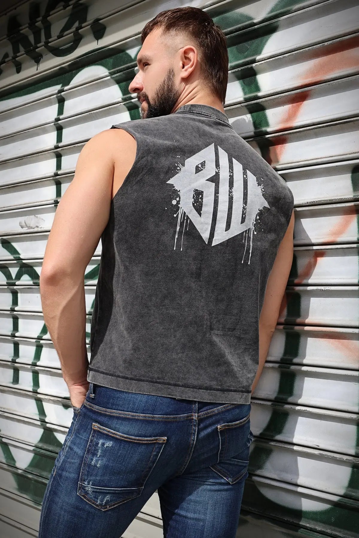 Breedwell Gay Men's Rough & Ready Muscle Tee