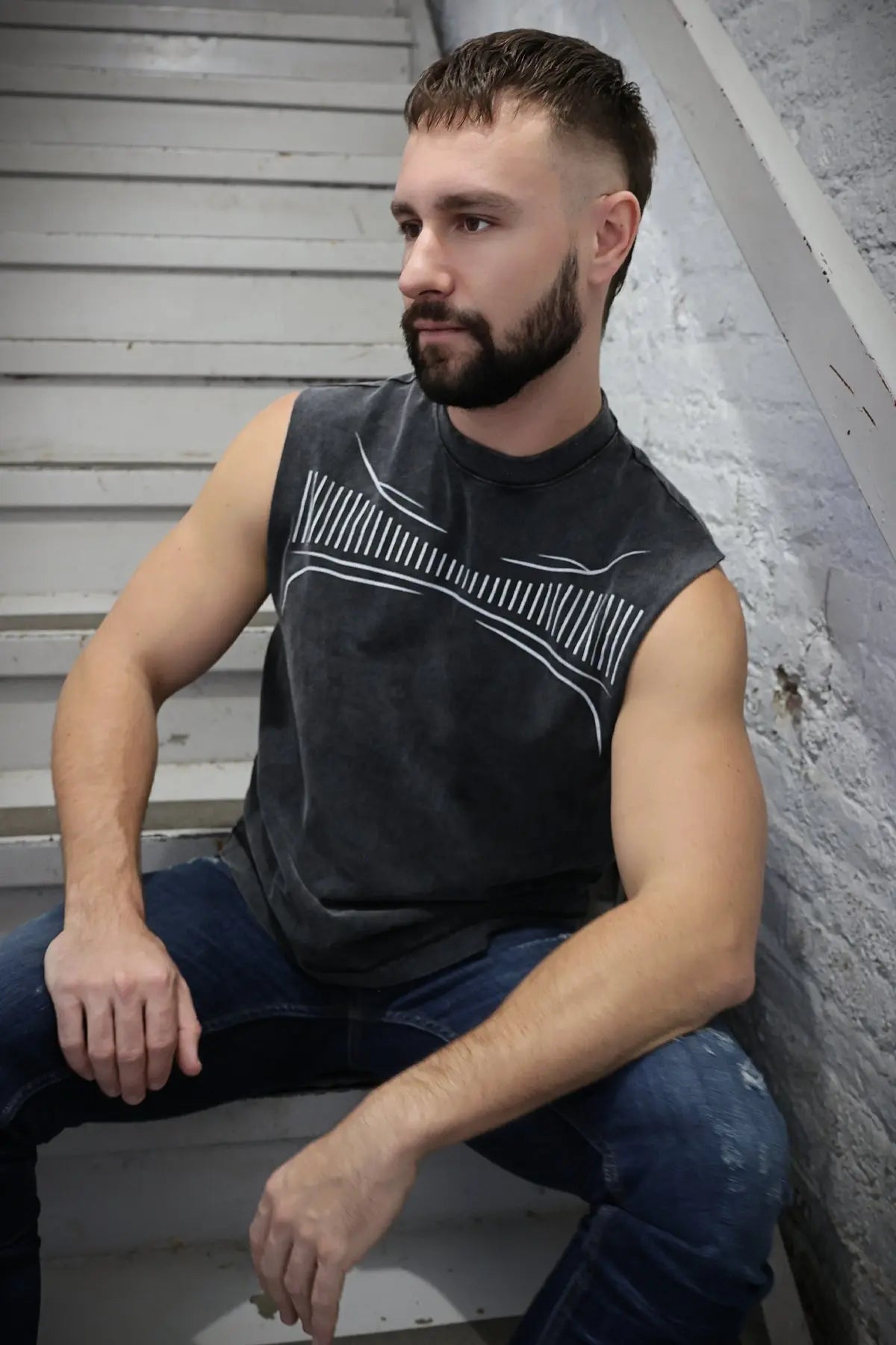 Breedwell Gay Men's Rough & Ready Muscle Tee