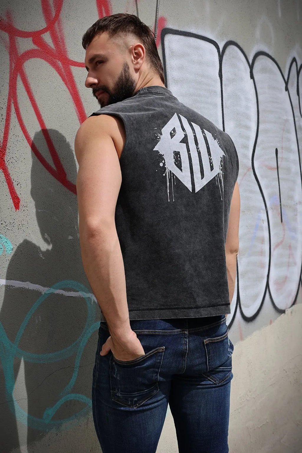 Breedwell Gay Men's Rough & Ready Muscle Tee