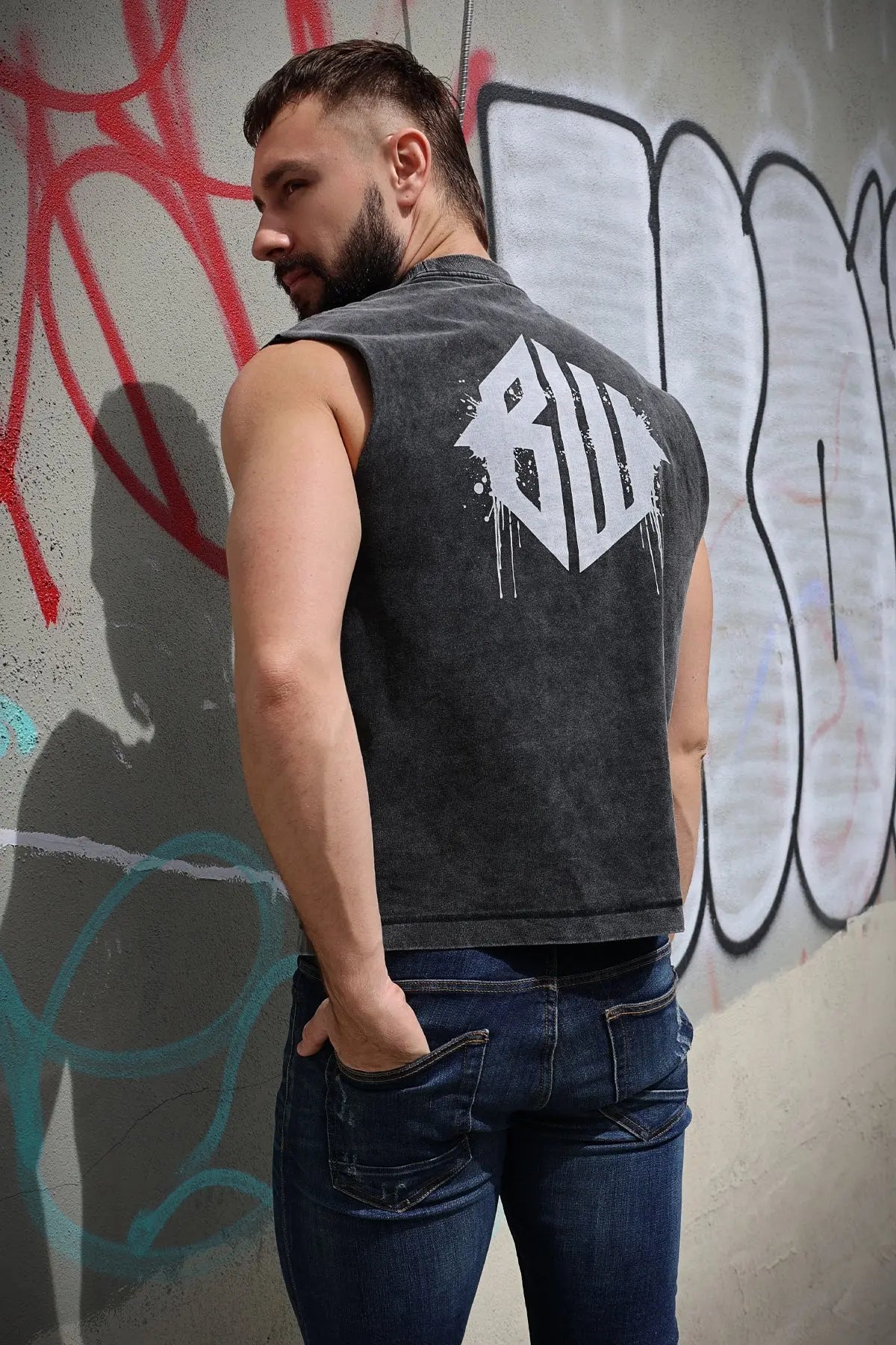 Breedwell Gay Men's Rough & Ready Muscle Tee