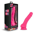 Vibrant pink silicone dildo by Ruse model Hypnotize designed for adult pleasure and stimulation