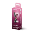 Pink and black satisfyer deep kiss pro 2 kiss air pulse vibrator in retail packaging for clitoral stimulation