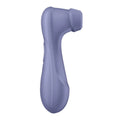 Satisfyer pro 2 gen 3 lilac purple silicone clitoral stimulator with ergonomic handle and rounded tip