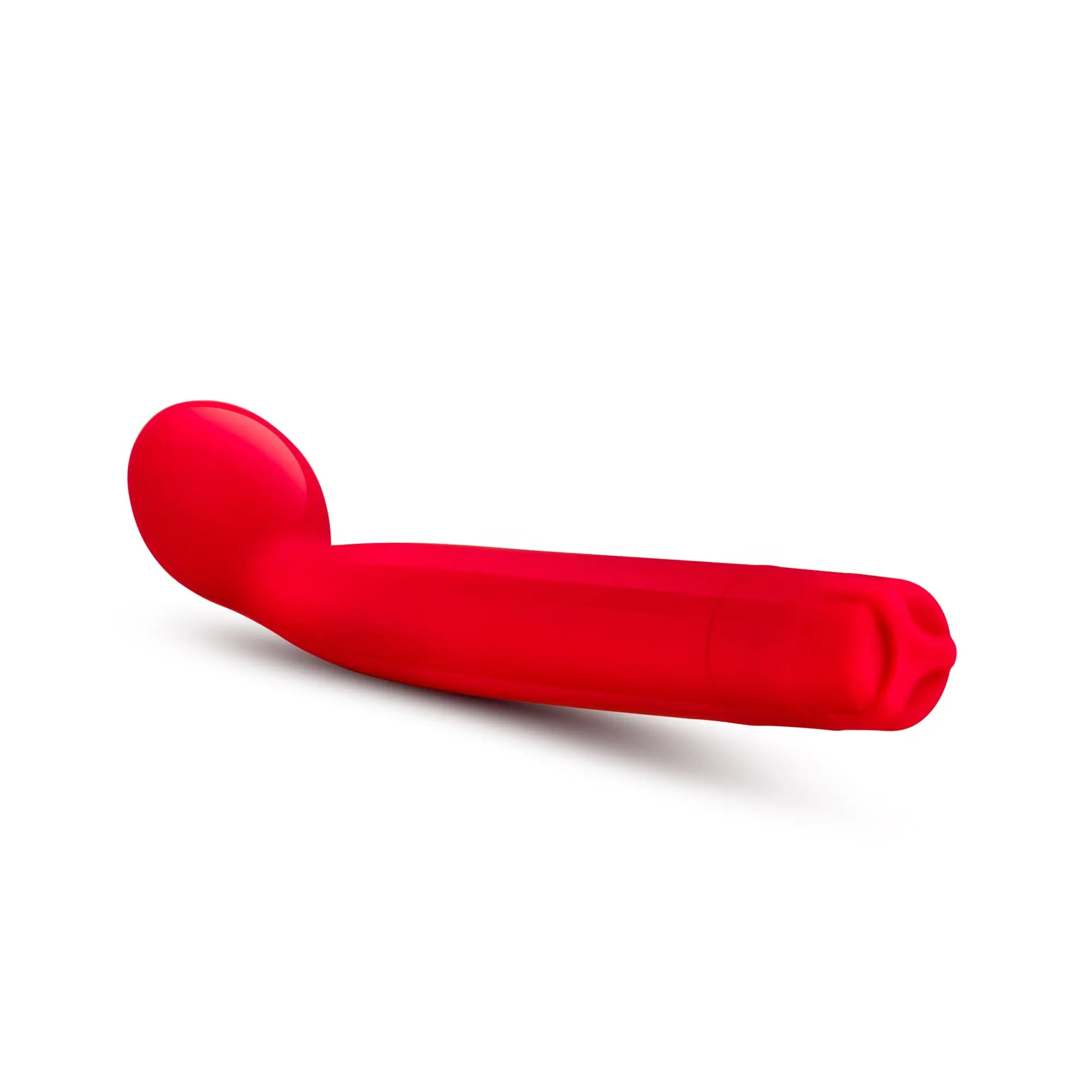 Vibrant red silicone toy sexy things g slim red with smooth curved design and rounded ends for intimate use