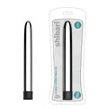 Black and silver 9-inch multi-speed vibrator by Shibari with sleek design for versatile intimate use