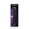 Black silicone double-headed dildo in retail packaging branded ignite by 36 and labeled exxxtreme double header