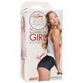 The all american girl masturbator by doc johnson with ultraskyn material and vanilla scent featuring jessie andrews packaging