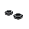 Black glossy ceramic sport fucker boner expansion pack rings square shape with rounded edges