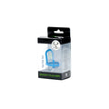 Blue silicone sport fucker cum stopper 2.0 in black and clear packaging for enhanced sport performance