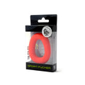 Bright red circular liquid silicone grip ring in branded packaging for sport fucker hero ring red product