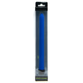 Blue silicone sport fucker locker room hose 9 inch toy in clear plastic package with black cardboard header and footer