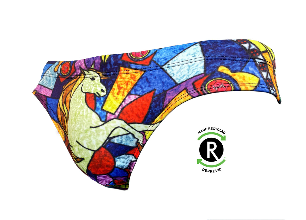 Maris Equi Stained Glass Men's Swim Briefs