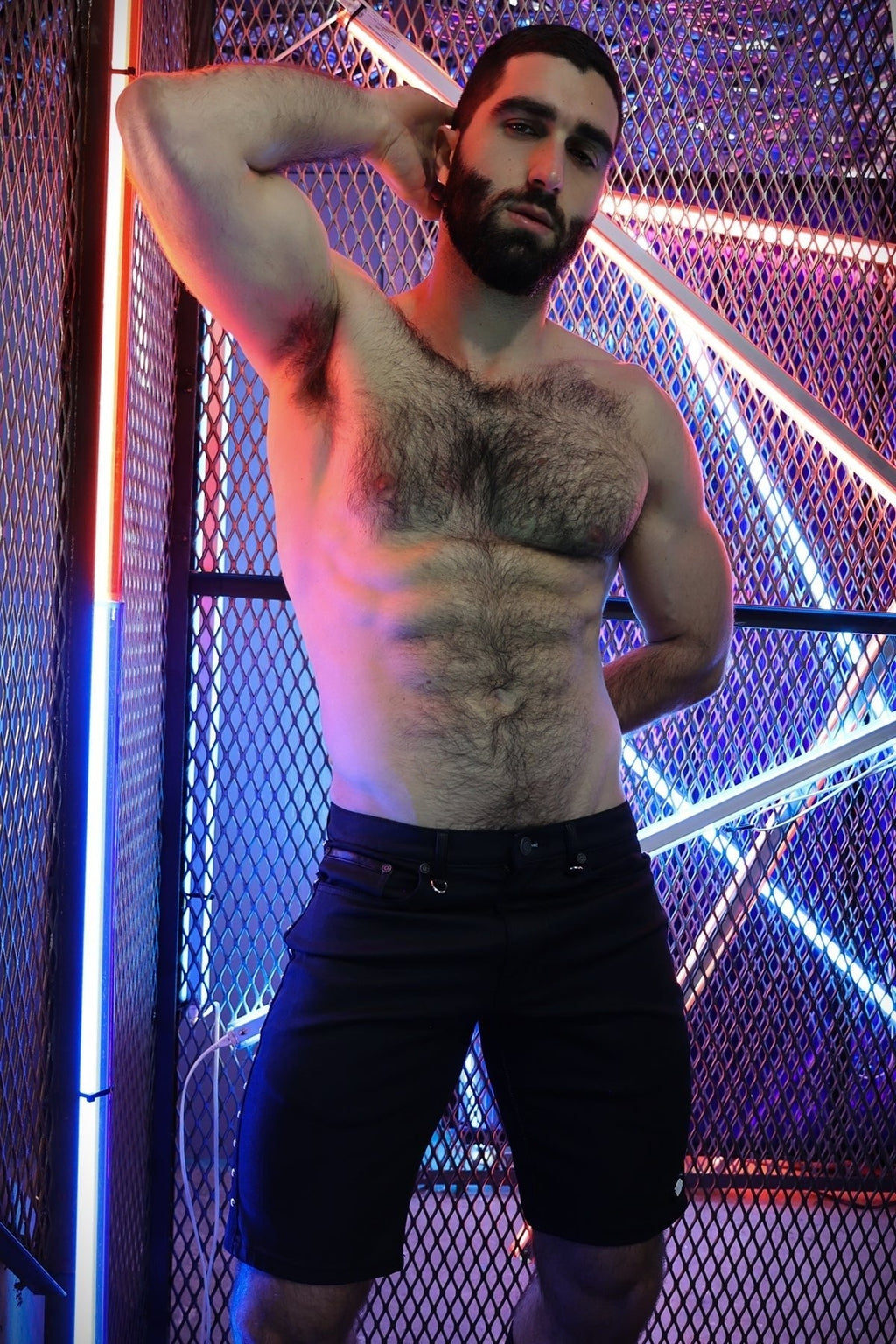 Breedwell Gay Men's Stud Shorts