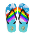 Maris Equi Men's Rainbow Flip-Flops