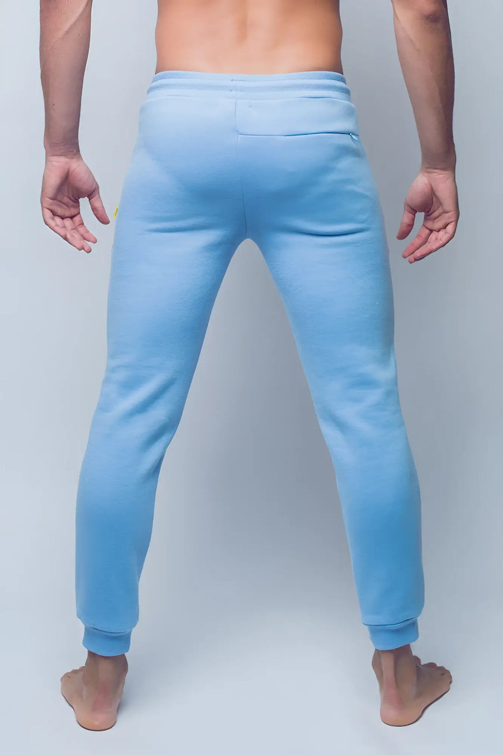 SupaWear recovery pants in reboot blue with soft comfortable fabric and elastic cuffs designed for comfort