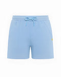 SupaWear recovery shorts in reboot blue feature soft textured fabric with matching drawstring waistband and subtle side pockets