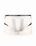 SupaWear SPR Verve trunk underwear in pale grey with white fabric and black and gray accent stripes for comfortable wear