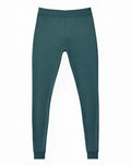 SupaWear training pants in teal with a ribbed waistband and cuffs featuring a form-fitting jogger design