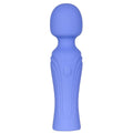 A solid lavender silicone swan swan era massage wand with a smooth rounded head and ergonomic grip