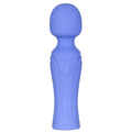 A solid lavender silicone swan swan era massage wand with a smooth rounded head and ergonomic grip