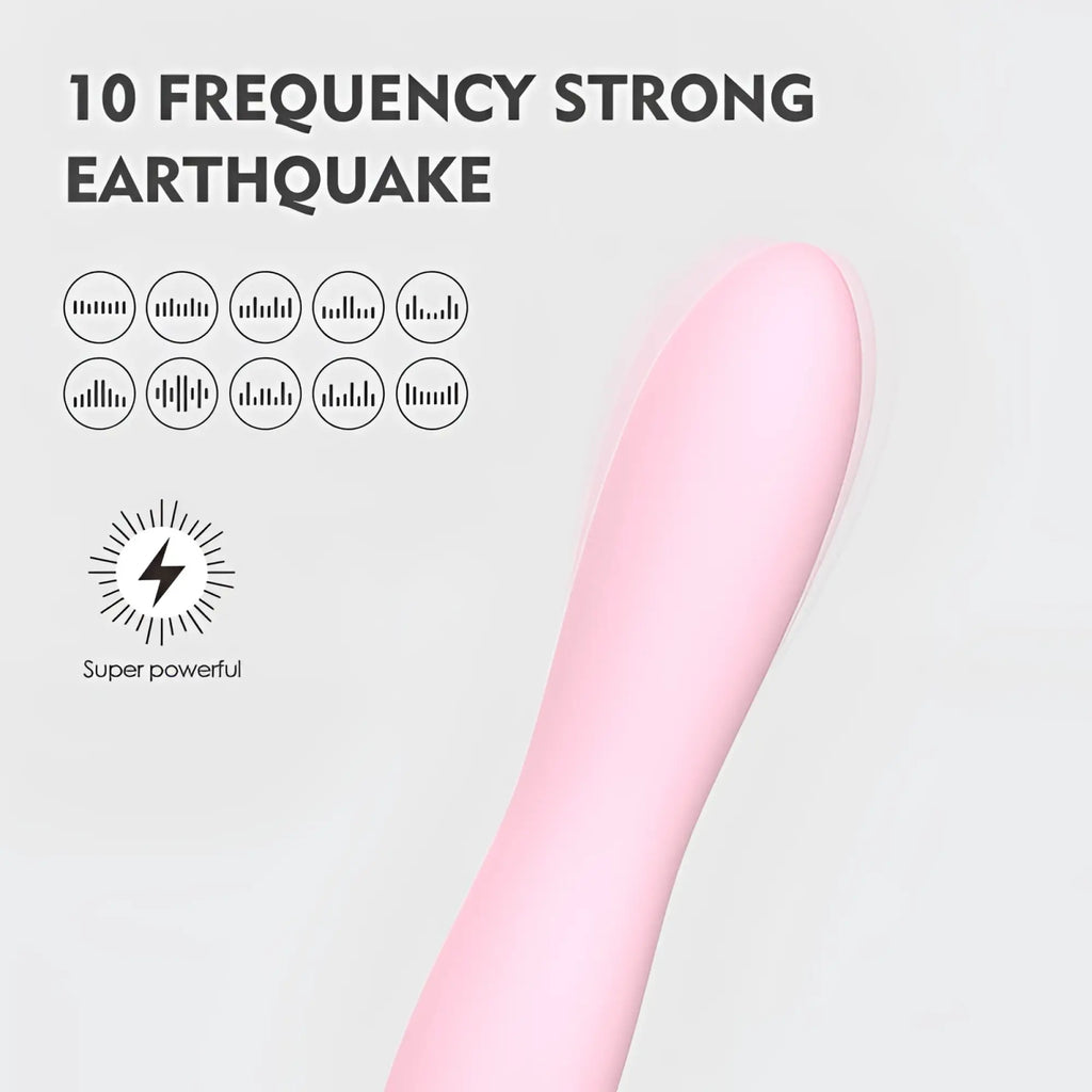 Pink silicone vibrator with smooth tapered design sx e bella silicone 140mm bullet massager pink
