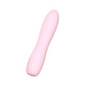 Sxe bella silicone 140mm bullet massager pink with smooth rounded contours and subtle base texturing for gentle vibration