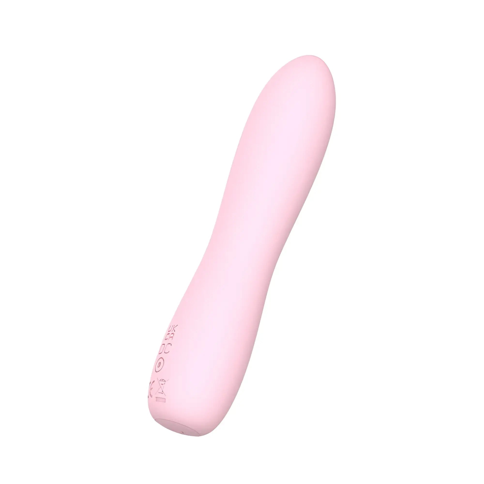 Sxe bella silicone 140mm bullet massager pink with smooth rounded contours and subtle base texturing for gentle vibration