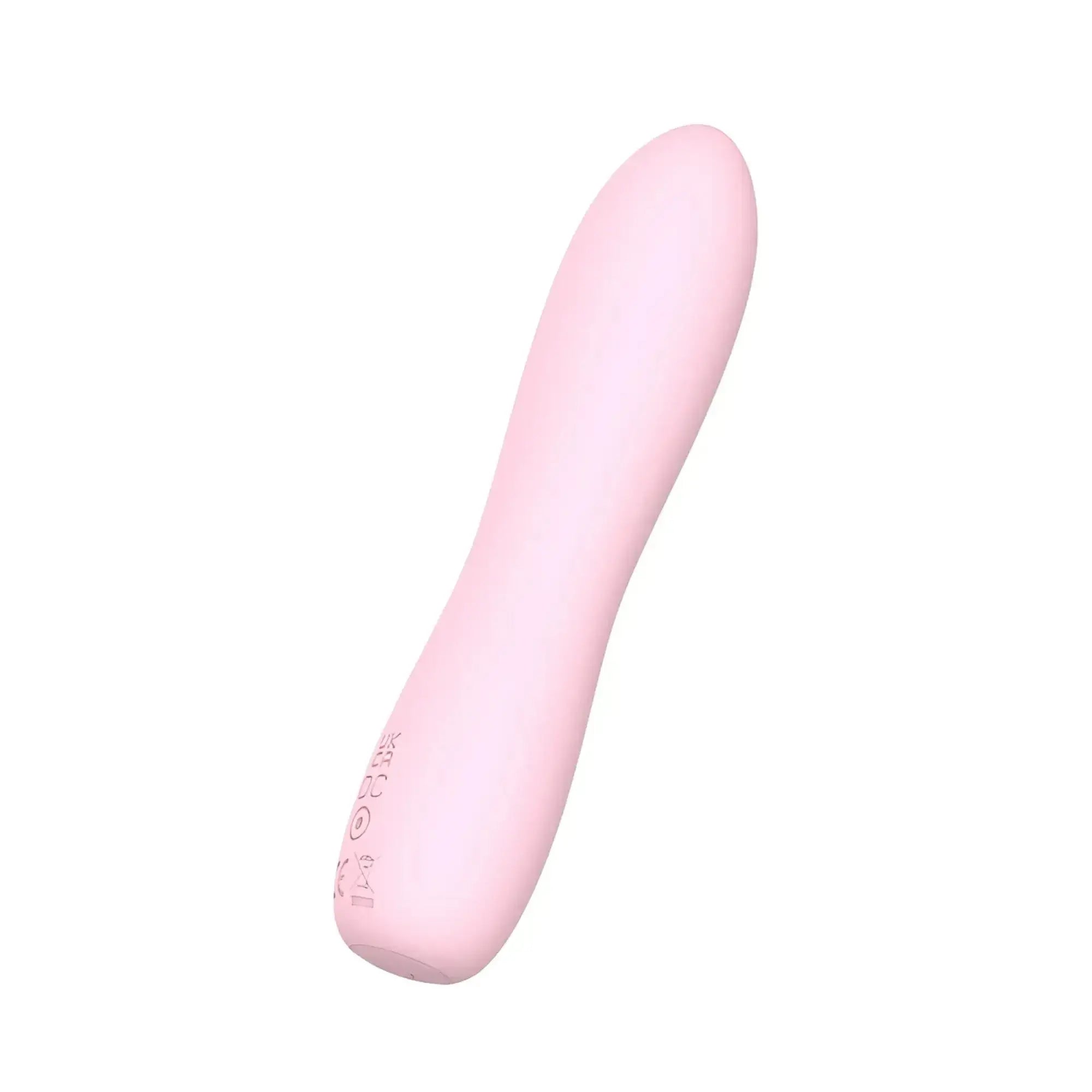 Sxe bella silicone 140mm bullet massager pink with smooth rounded contours and subtle base texturing for gentle vibration