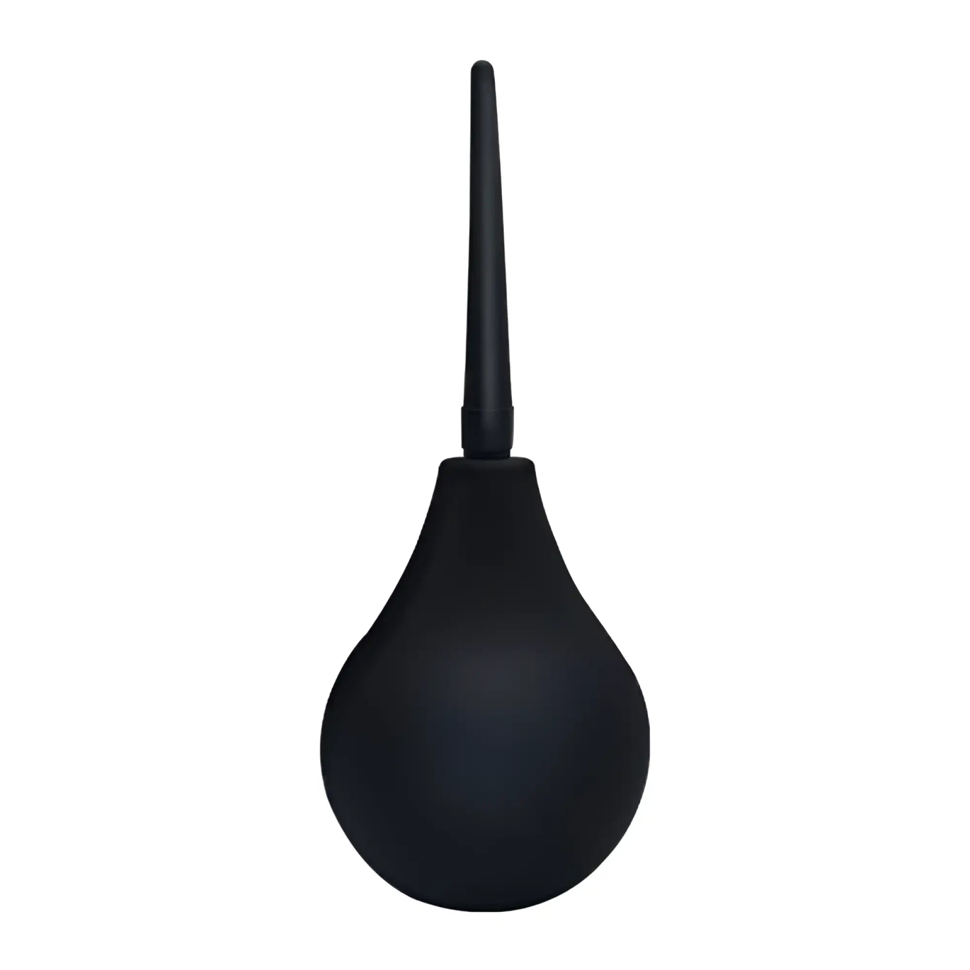 Black rubber bulb suction device with a long slender nozzle for sxe silicone anti backflow douche 224ml