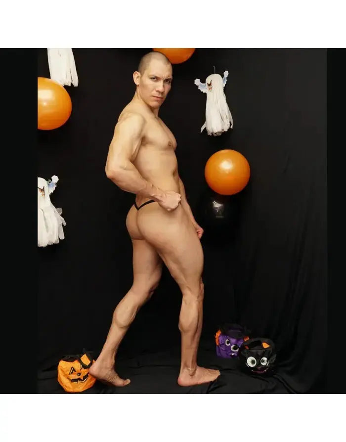 Arroyman Men's RIB Halloween Thong Underwear - RIB039S