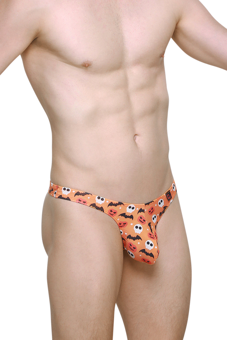 PetitQ Men's Thong Lasso Cockring Citrouille