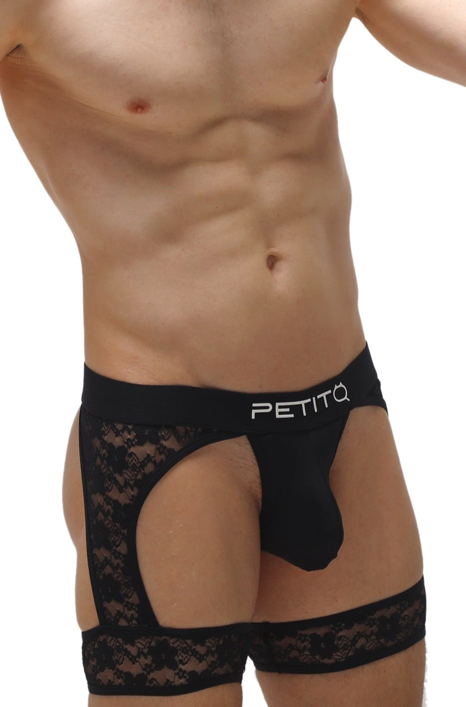 PetitQ 통 마이저리 레이스 블랙