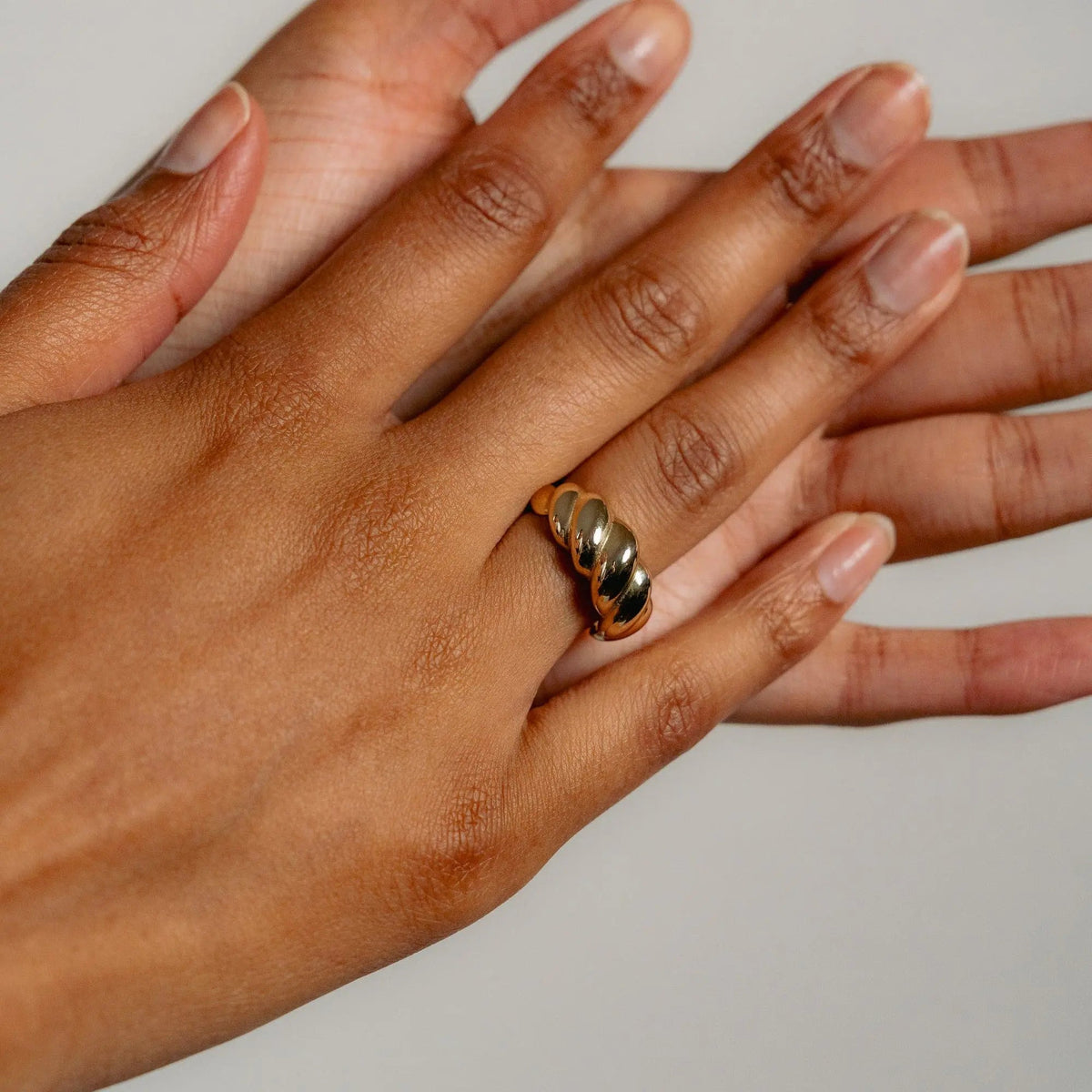 Lune Ring | 9ct Solid Gold