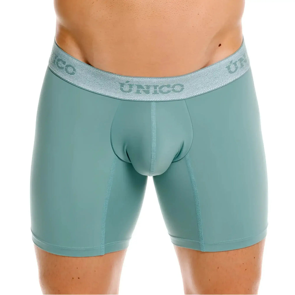 Front view of Unico Ceramic Boxer Briefs in 43-Green.