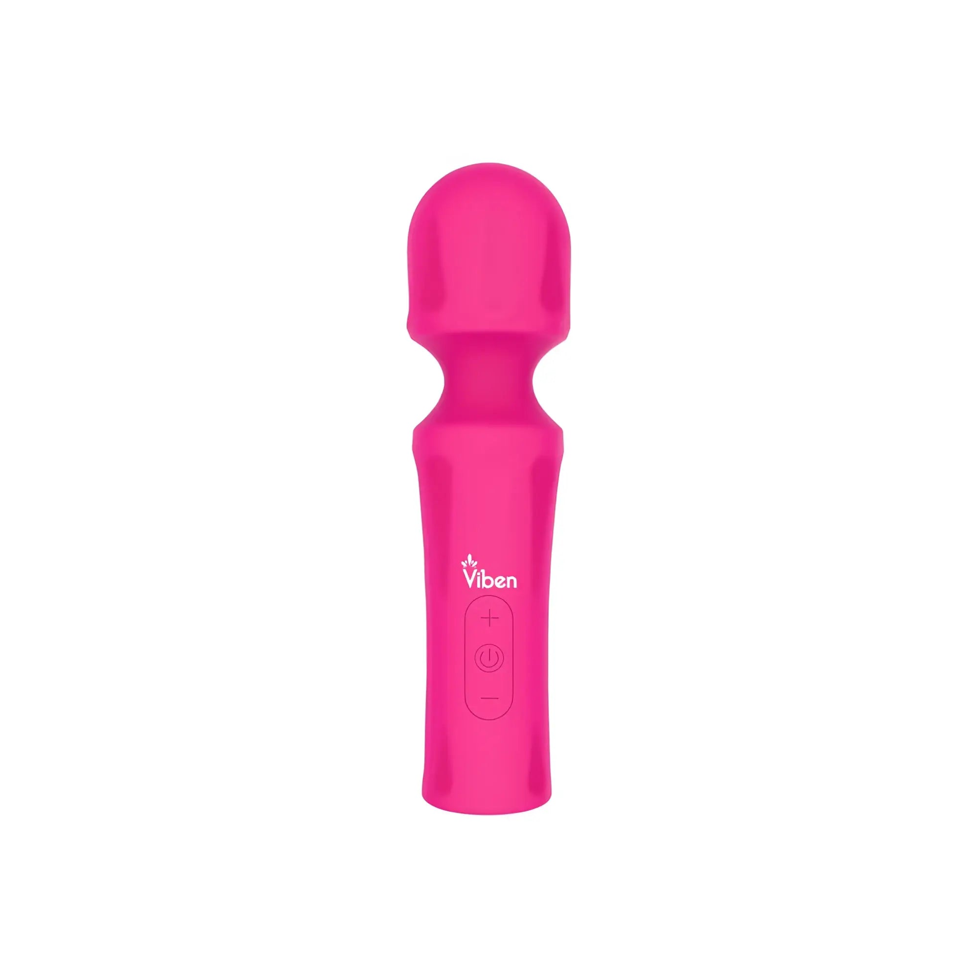 Viben mighty muse massager in hot pink silicone wand vibrato designed for powerful and soothing massage relief