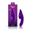 Viben symphony 21 mode swivel suction head triple motor vibrator with purple silicone swiveling rabbit extension