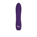 Purple viben vivacious rumble motor rechargeable bullet adult toy with smooth rounded contours and matte finish