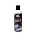 Wet Stuff premium silicone bodyglide in a sleek white 235g bottle with black cap and purple swirl label