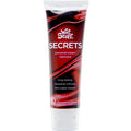 Red and black tube of wet stuff secrets personal cream lubricant 90g for smooth intimate use displayed from the front