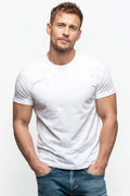Ajaxx63 White Athletic Tri-blend Barefront